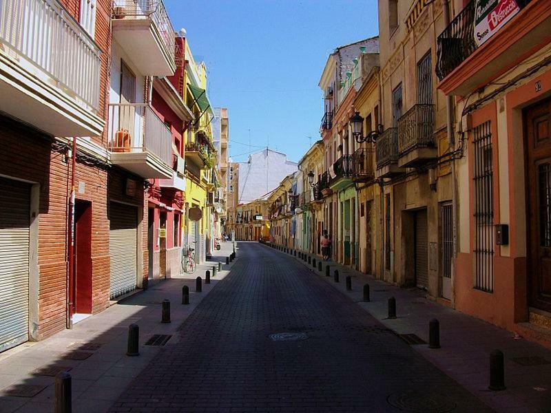 Moderno Apartamento En La Playa Del Cabanyal Lägenhet Valencia Exteriör bild